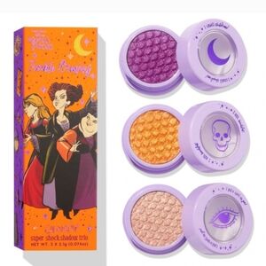 NIB Colourpop Hocus Pocus Trouble Brewing Super Shock Shadow Trio